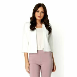 Roman 3/4 Sleeve Rochette Jacket For Female