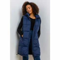 Roman Padded Longline Hooded Gilet For Female -Roman Ladies Fashion unnamed file 33