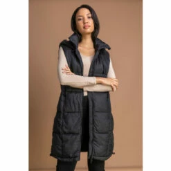 Roman Padded Longline Hooded Gilet For Female -Roman Ladies Fashion unnamed file 35